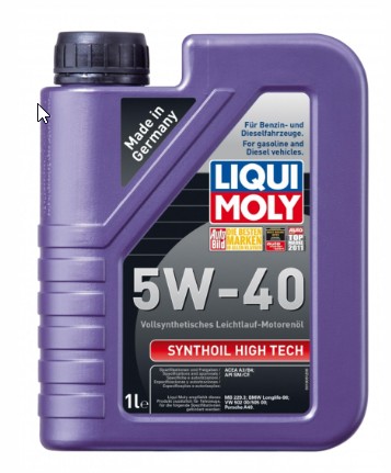 Масло моторное ДВС Synthoil High/ Synthoil High TechTech 5W-40, 1л  Liqui Moly [1924]
