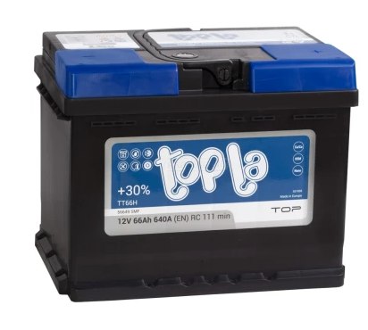Аккумулятор TOPLA TOP 66 А/ч - 640А "ОП" [DIN 56649 SMF]