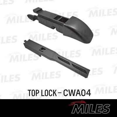 Адаптер щетки с/о MILES [CWA04/10] TOP LOCK, 15mm.