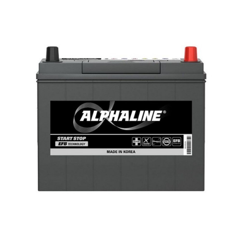 Аккумулятор ALPHALINE EFB 70 А/ч - 700А "ОП" [SE Q85, 115D23L]