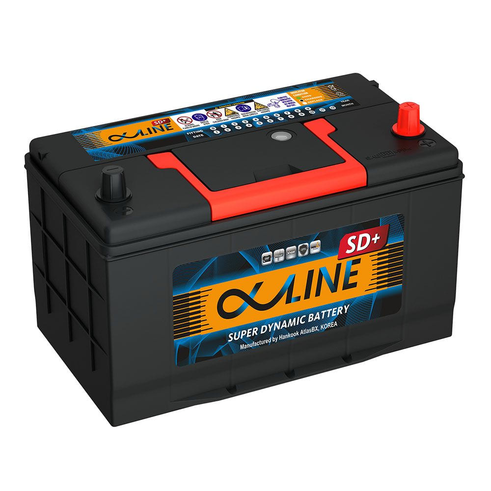 Аккумулятор ALPHALINE SD+ 100 А/ч - 850А "ОП" [115D31L]