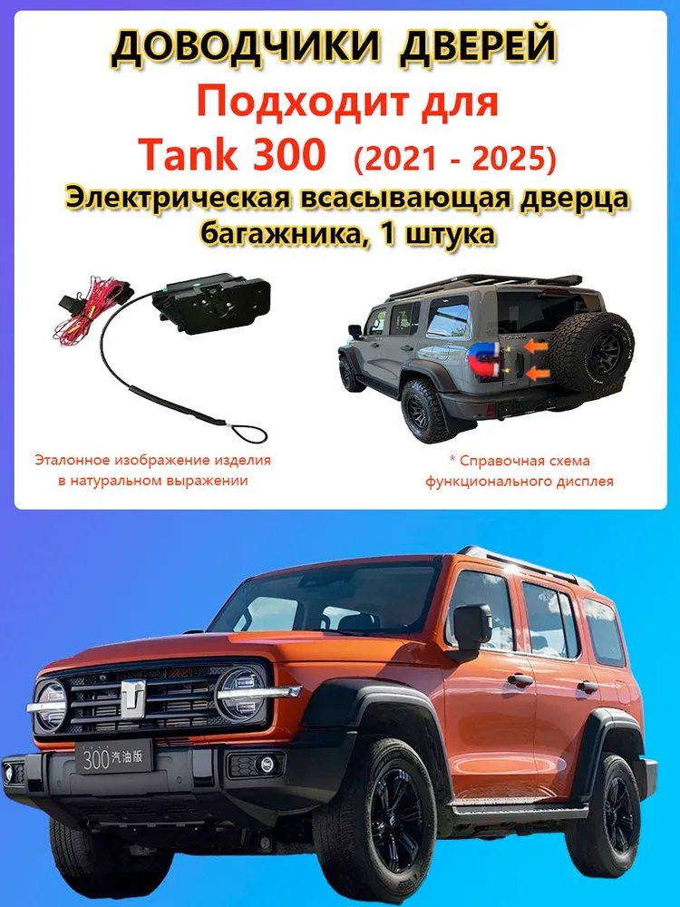 Доводчики двери багажника Tank 300 (2021-)