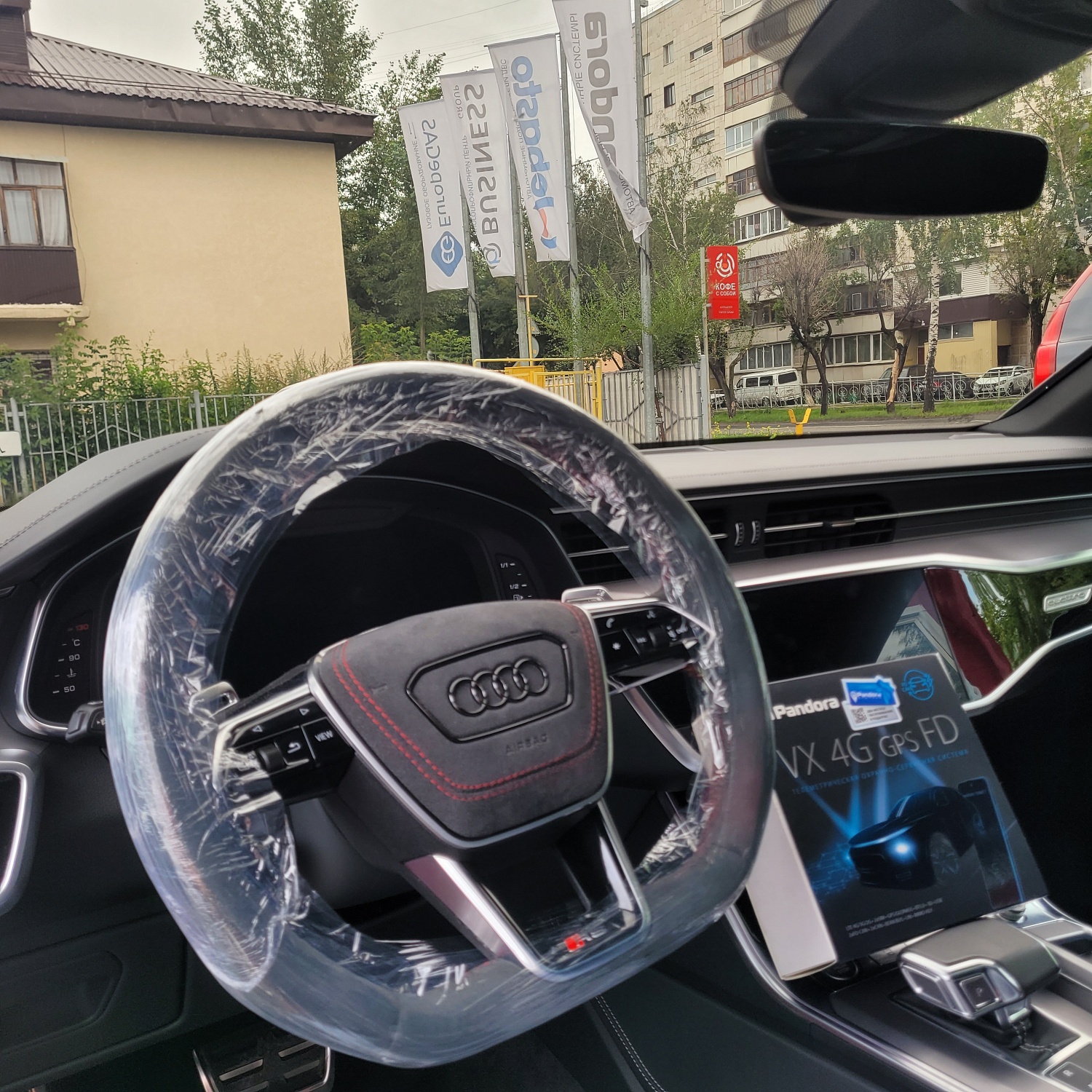 Audi A7 / 2018 / Монтаж Pandora