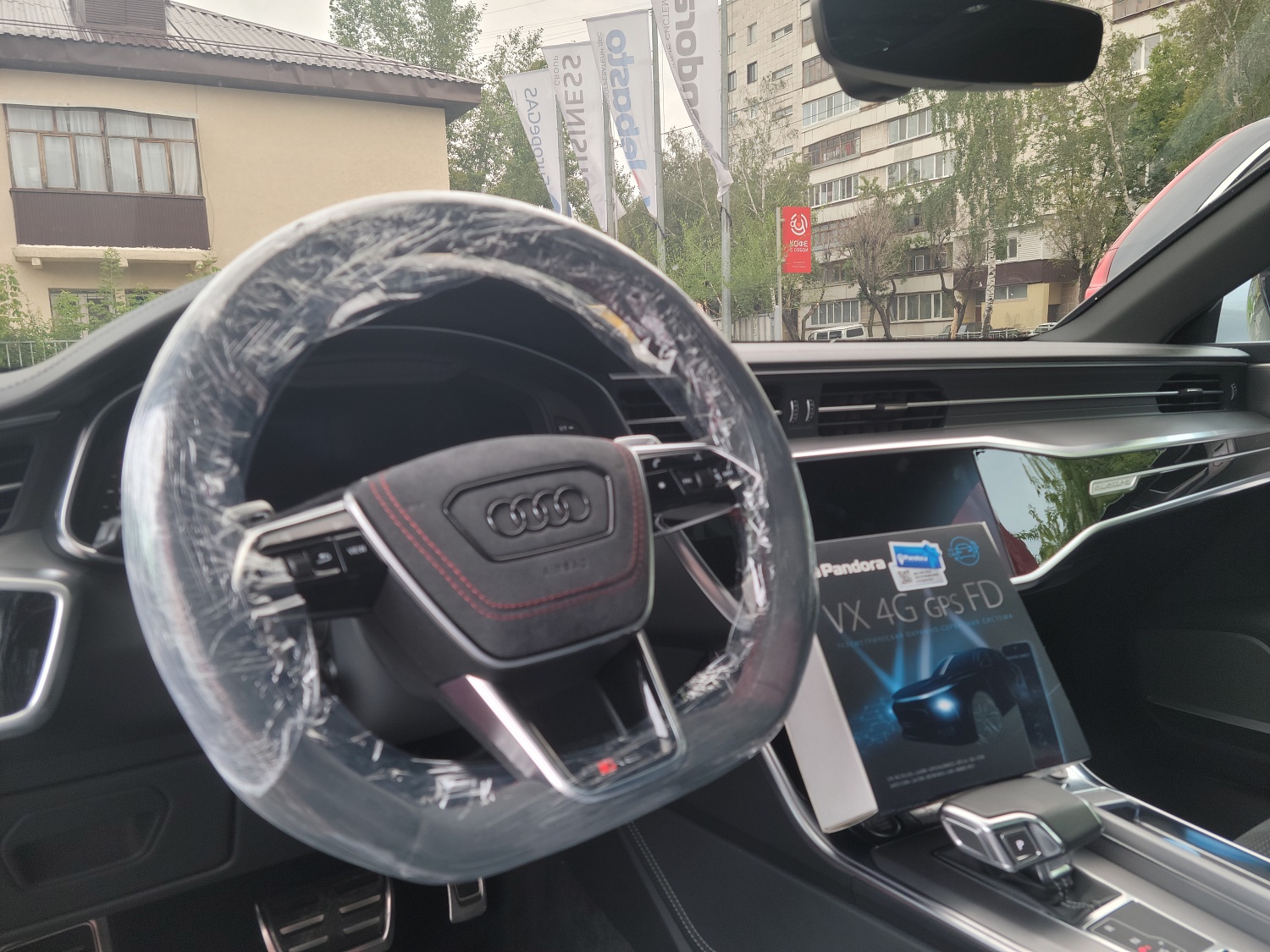 Audi A7 / 2018 / Монтаж Pandora