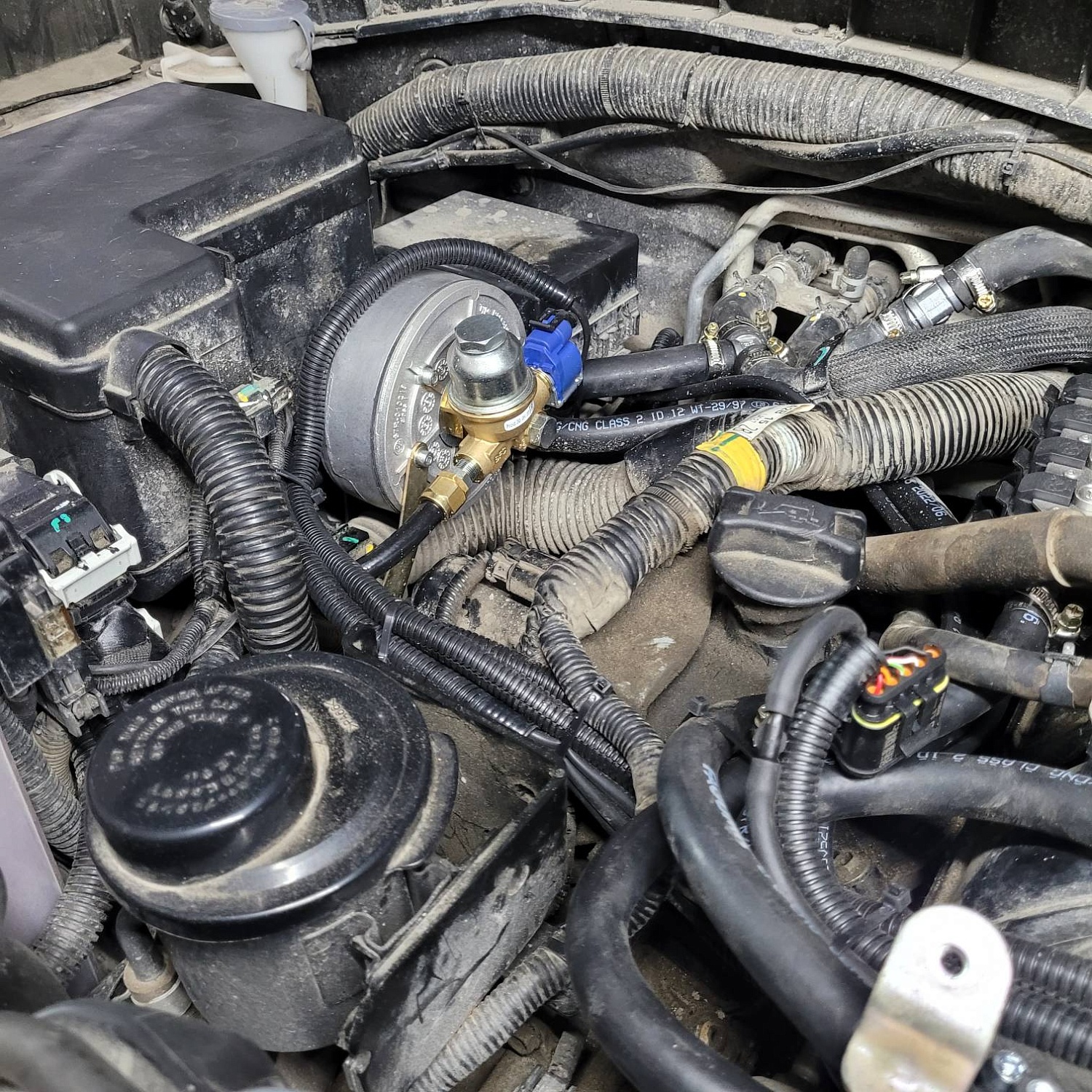 Nissan Patrol 5,6L / 2012 / Монтаж ГБО