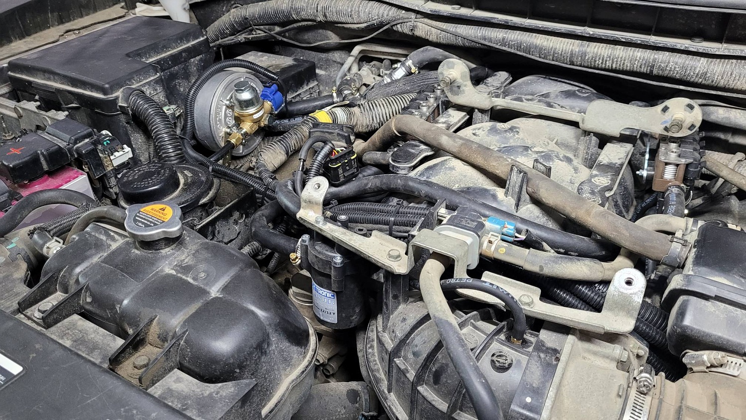 Nissan Patrol 5,6L / 2012 / Монтаж ГБО